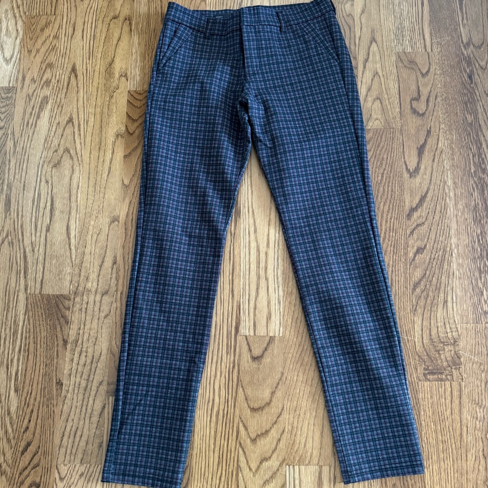 Kut plaid stretch trousers